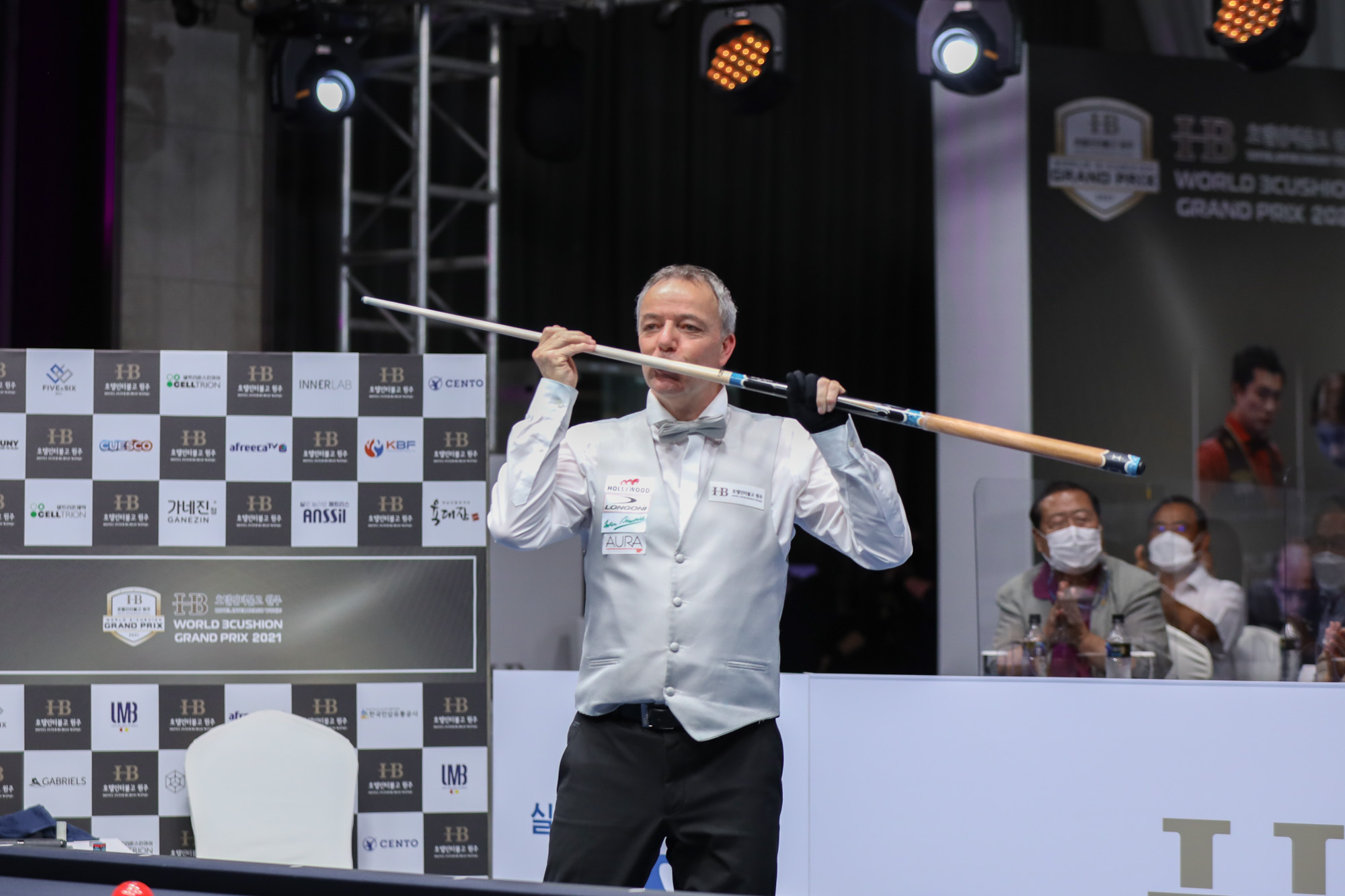 Dick Jaspers, superieure triomf en jackpot van 74.000 euro Driebanden